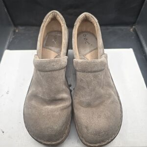 b.o.c. Beige Leather Loafers